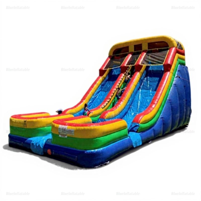 Giant Commercial Double Water Slide for Parties