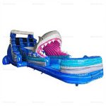 Giant Shark Commercial Inflatable Water Slide