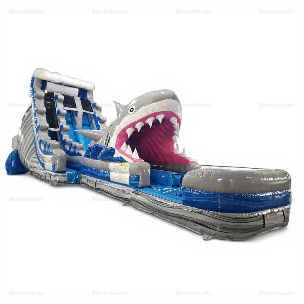 Commercial Shark Inflatable Water Slide for Events