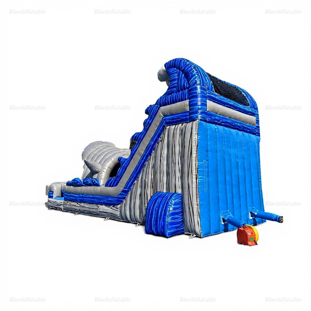 Commercial Shark Inflatable Water Slide for Events - Image 5