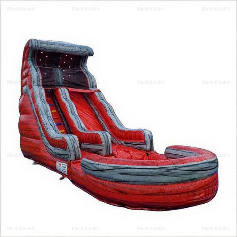 Commercial Inflatable Water Slide with Pool