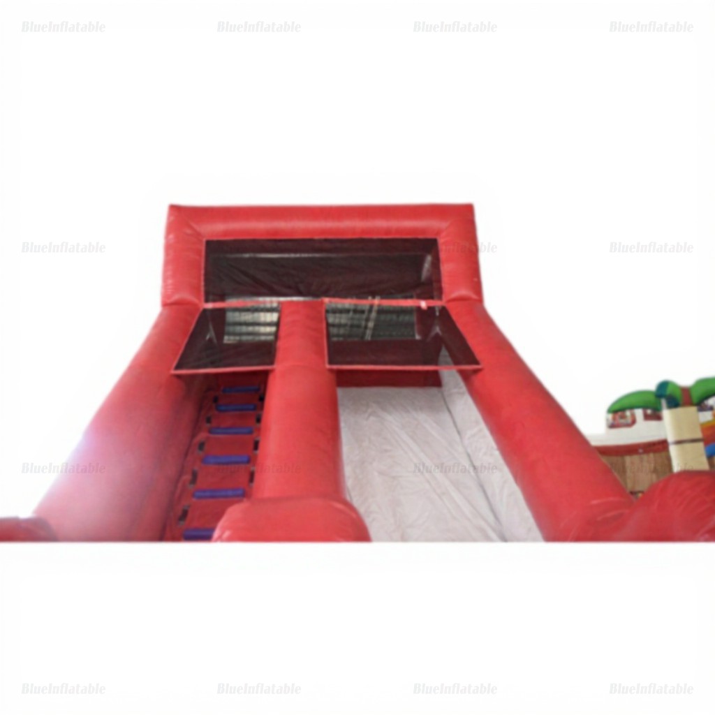 Commercial Inflatable Wet & Dry Slide with Splash Pool - Image 6