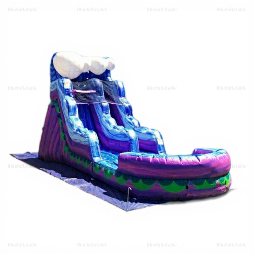Commercial Inflatable Water Slide with Splash Pool