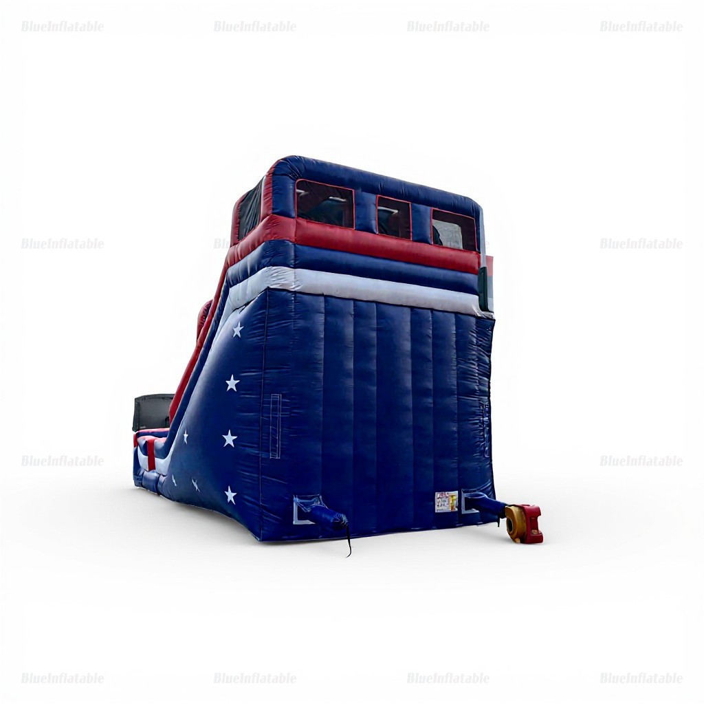 Patriotic Inflatable Water Slide & Pool for Outdoor Parties - Image 9