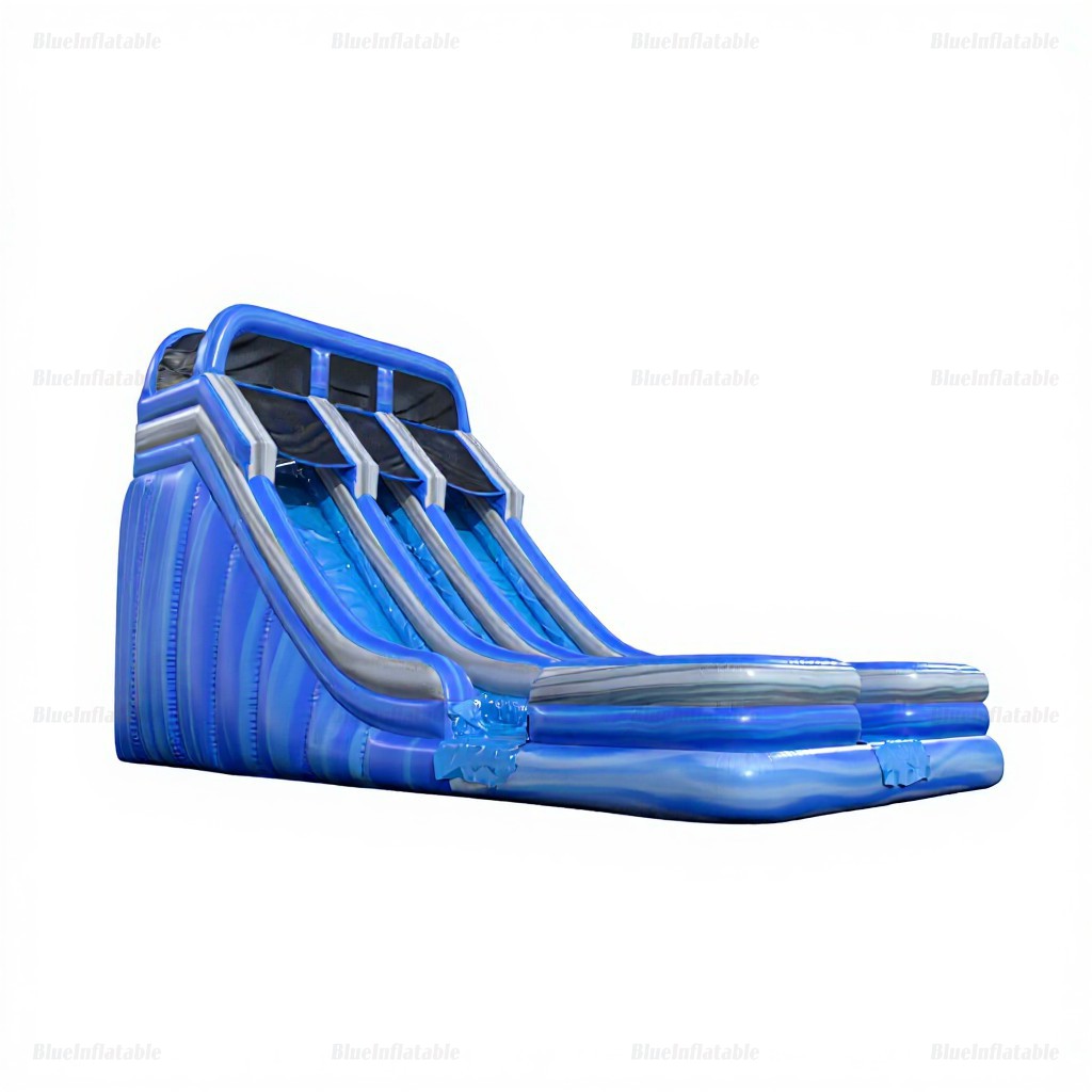 Double Inflatable Backyard Water Slide Rental - Image 2