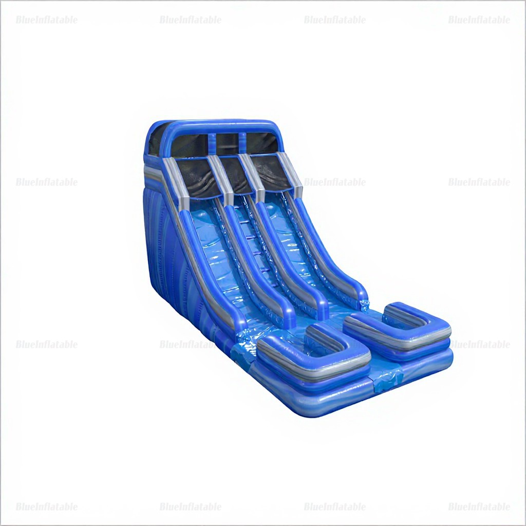 Double Inflatable Backyard Water Slide Rental - Image 5