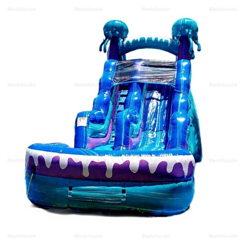 Commercial Inflatable Water Slide with Pool