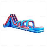 Flash Dual Lane Inflatable Water Slide & Slip and Slide