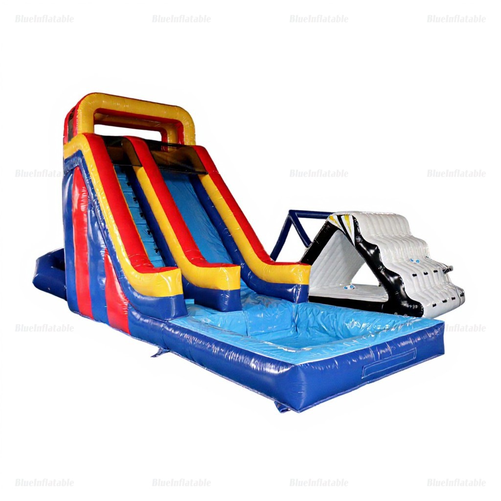 Commercial Inflatable Water Slide with Splash Pool - Image 2