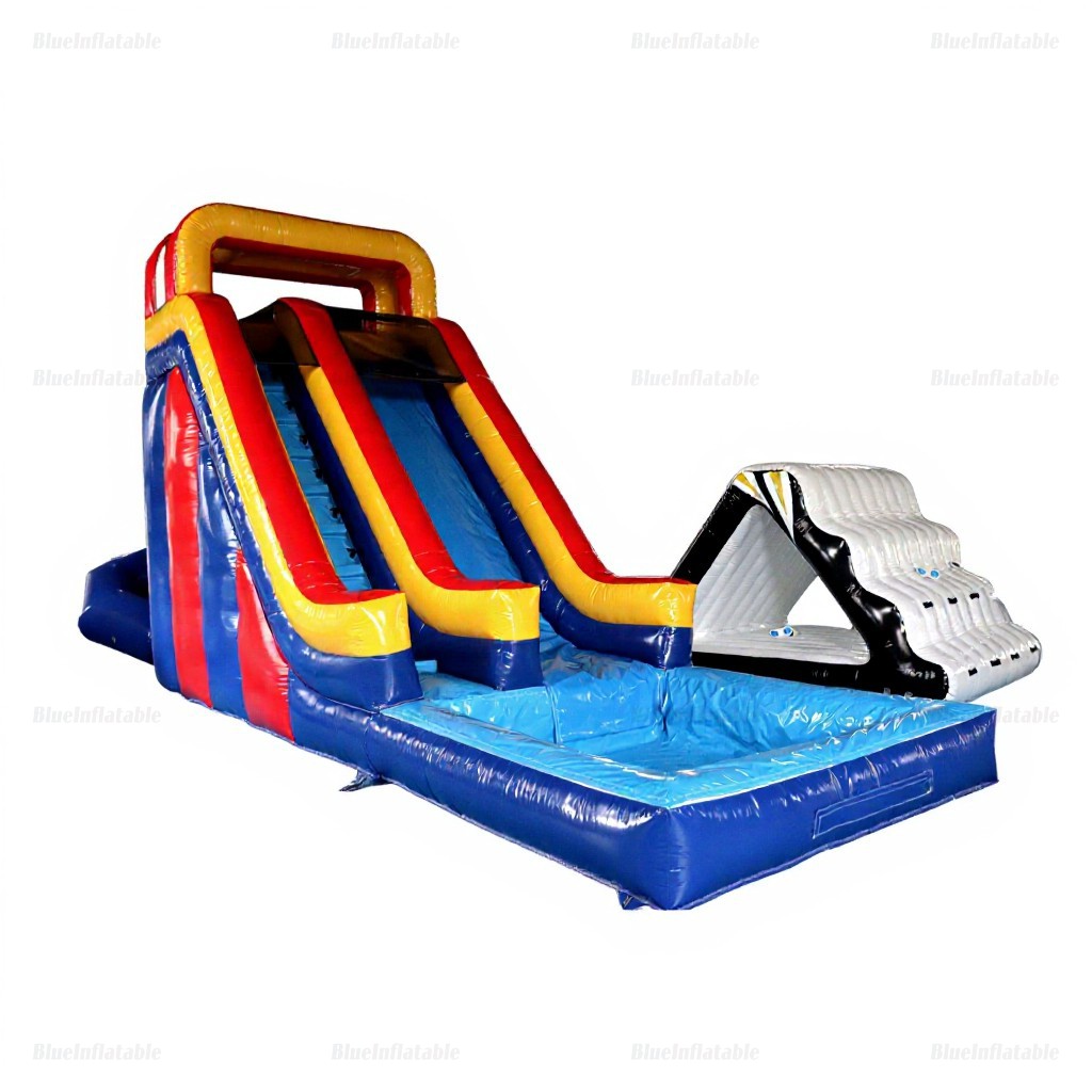 Commercial Inflatable Water Slide with Splash Pool - Image 3