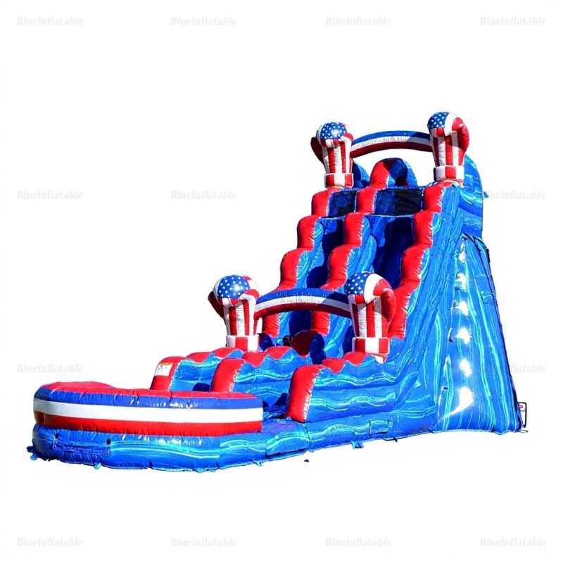 Inflatable Backyard Water Slide & Bounce Castle