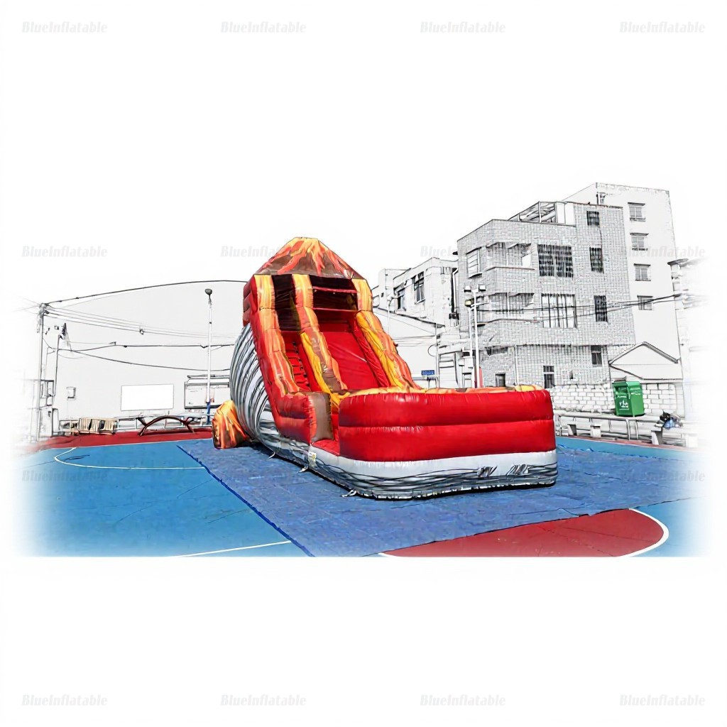 Commercial Inflatable Water Slide with Pool Combo - Image 5