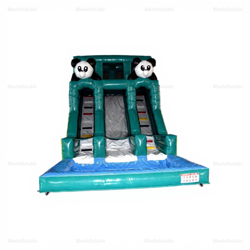 Giant Inflatable Panda Water Slide for Pool Parties - Image 6