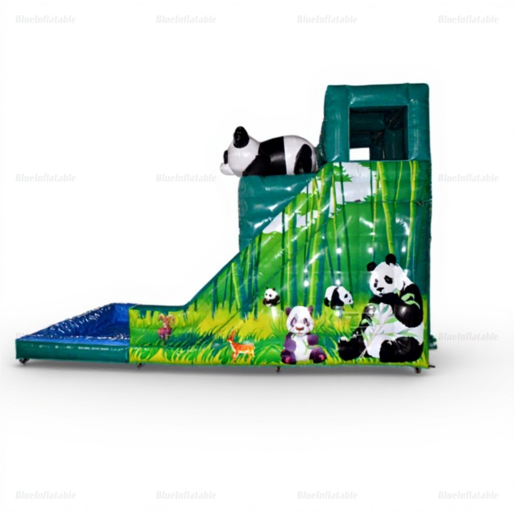 Giant Inflatable Panda Water Slide for Pool Parties - Image 9