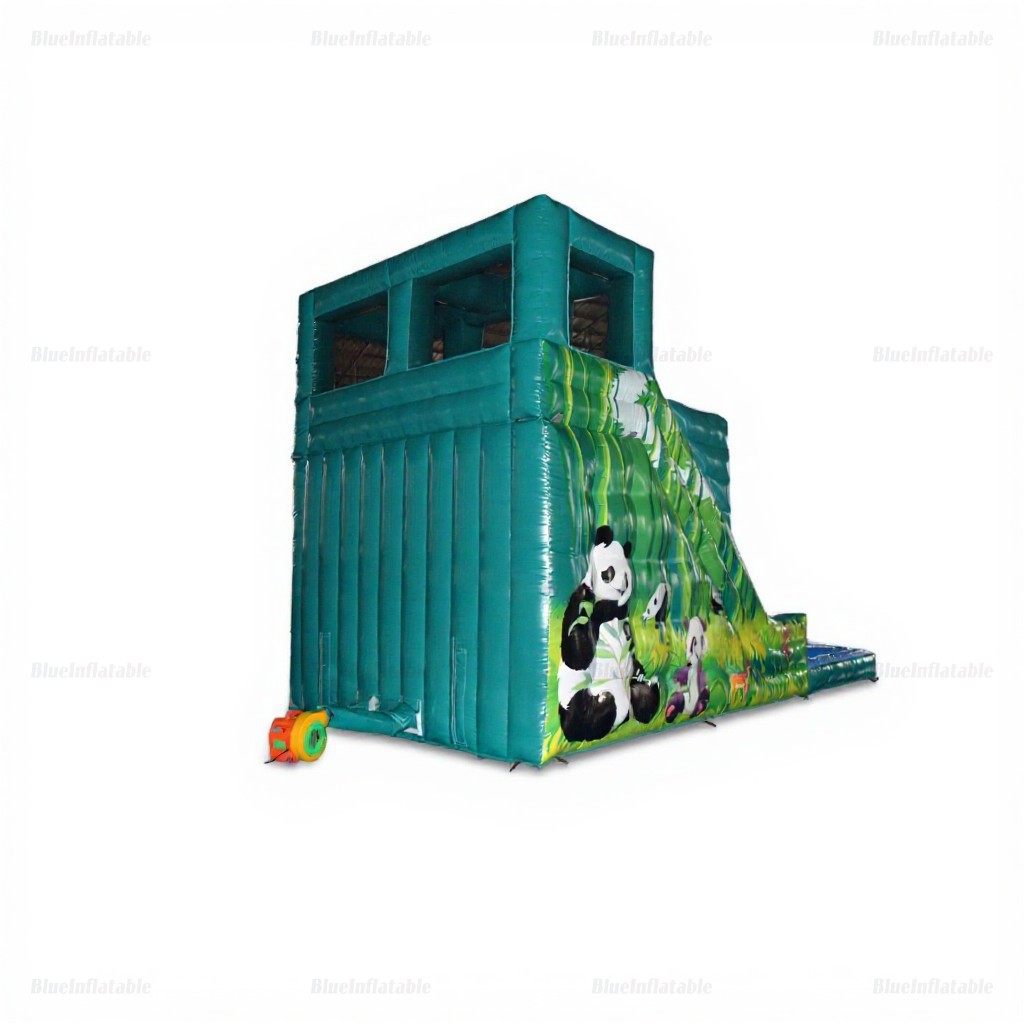 Giant Inflatable Panda Water Slide for Pool Parties - Image 11