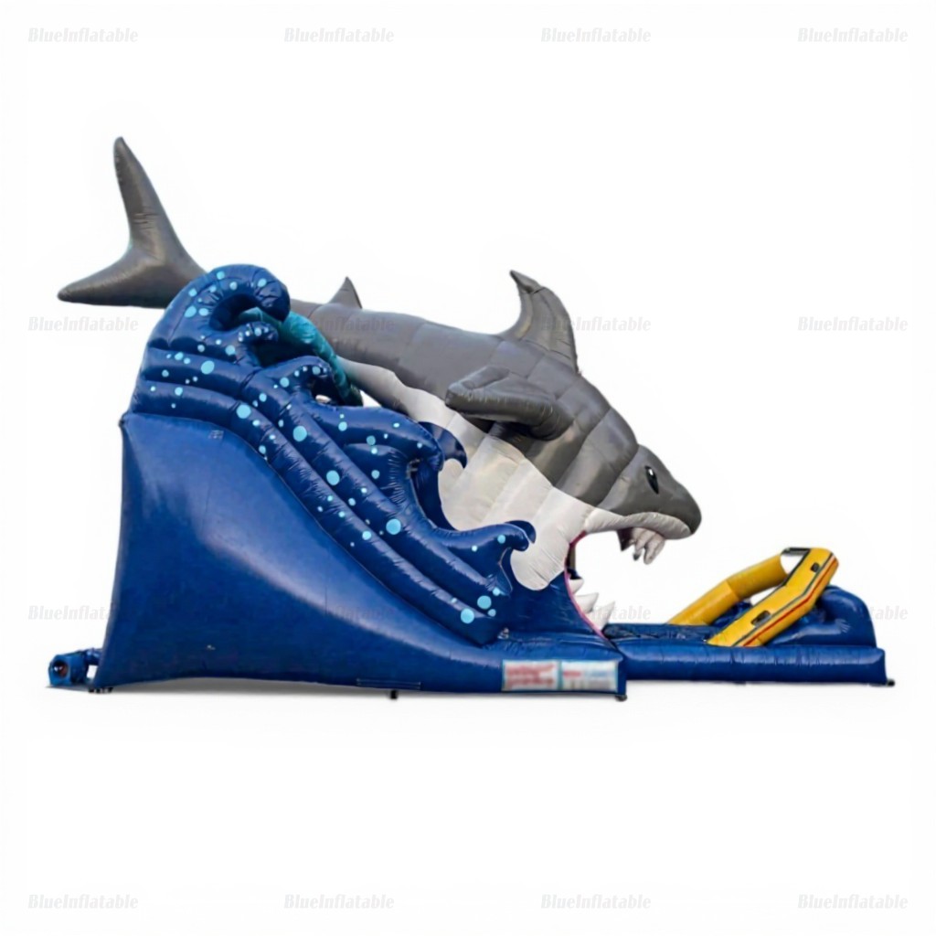 Giant Inflatable Shark Water Slide for Adults - Image 2