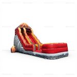 Volcano Magma Inflatable Water Slide