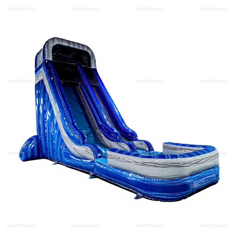Dual-Use Inflatable Water Slide for Pool Parties