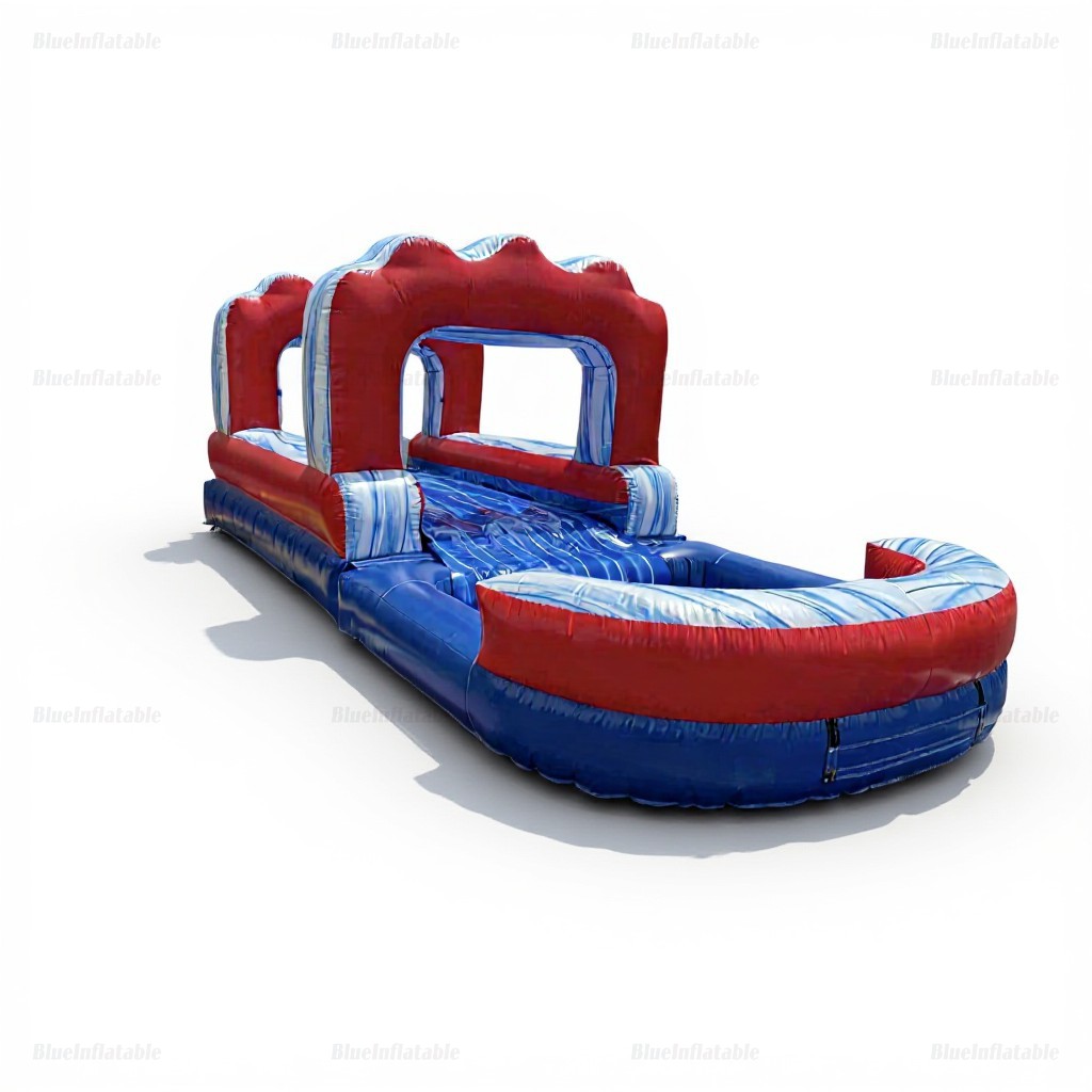 Commercial Grade Inflatable Water Slide with Pool