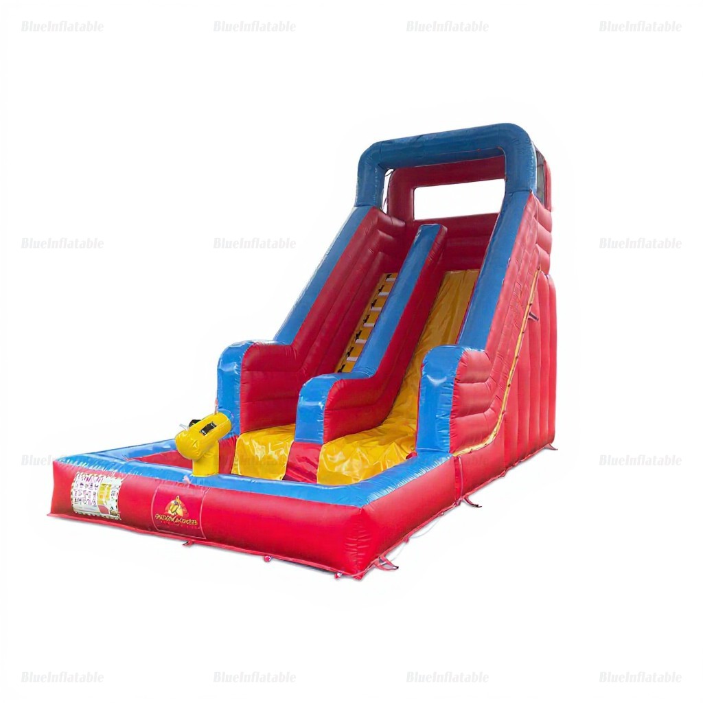Commercial Inflatable Water Slide with Pool Splash Zone