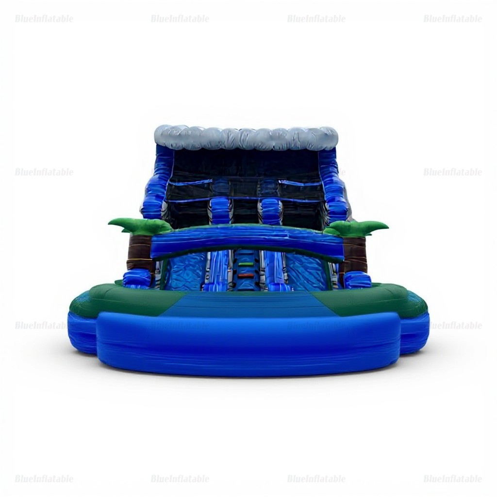 Giant Inflatable Beach-Themed Water Slide - Image 4
