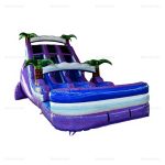 Inflatable Water Slide & Bounce Pool Castle for Adults