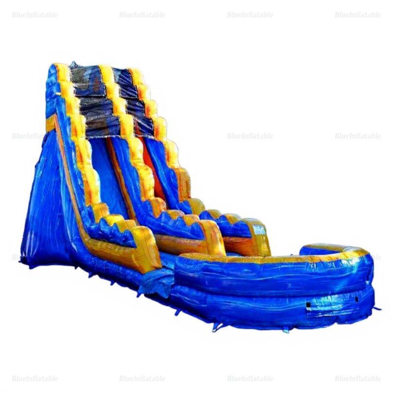Kids Inflatable Water Slide with Pool