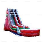 Inflatable Outdoor Water Slide with Pool