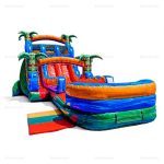 Sportspower My First Splash N Slide – Large Inflatable Water Slide for Adults