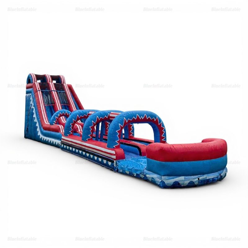 Deluxe Inflatable Water Slide & Bounce House Combo