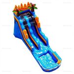 Oasis Commercial Inflatable Water Slide with Pool