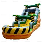 Tropical Inflatable Water Slide for Pool