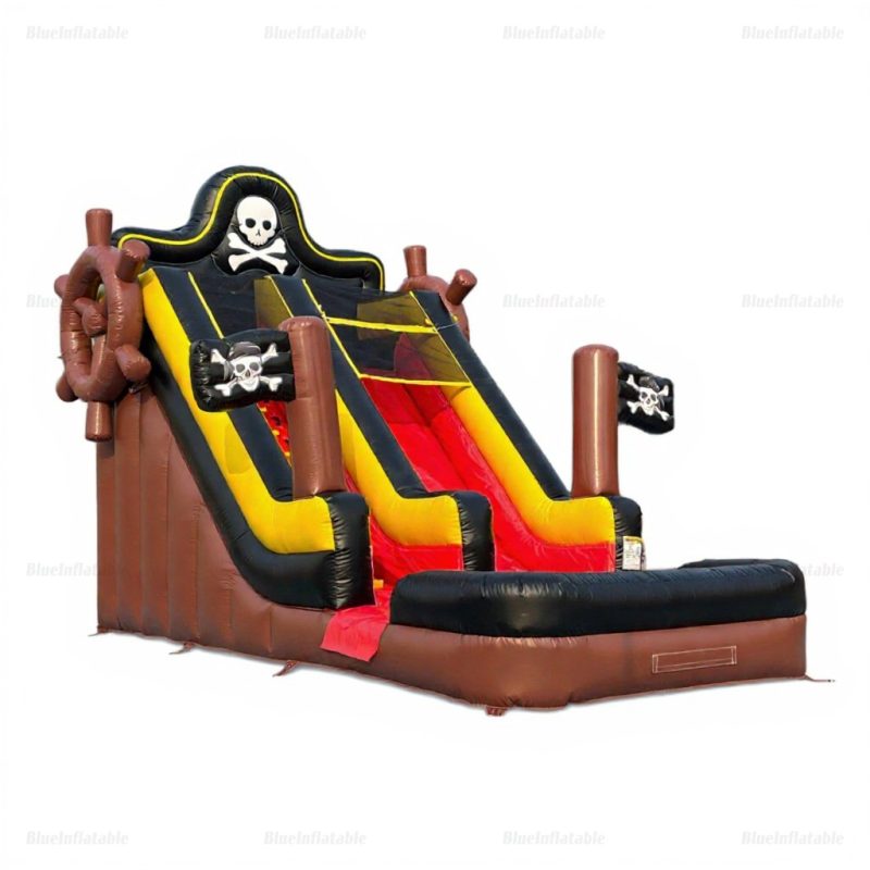 Pirate Inflatable Water Slide & Pool Rental for Adults