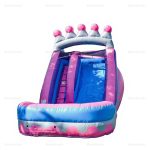Princess Tiara Commercial Inflatable Water Slide with Pool