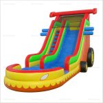 Racing Car Inflatable Water Slide Rental for Kids