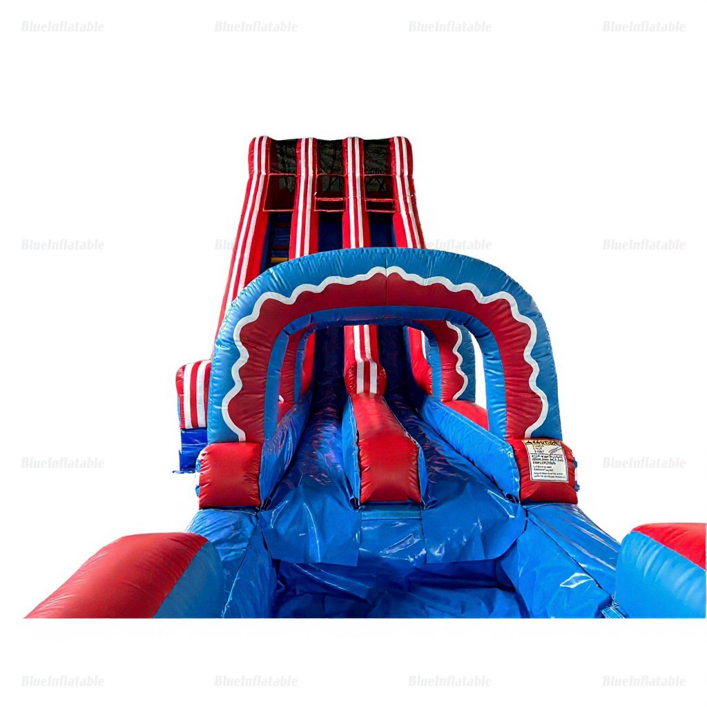 Large Inflatable Water Slide with Pool for Parties - Image 2