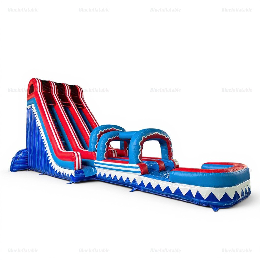 Large Inflatable Water Slide with Pool for Parties - Image 4