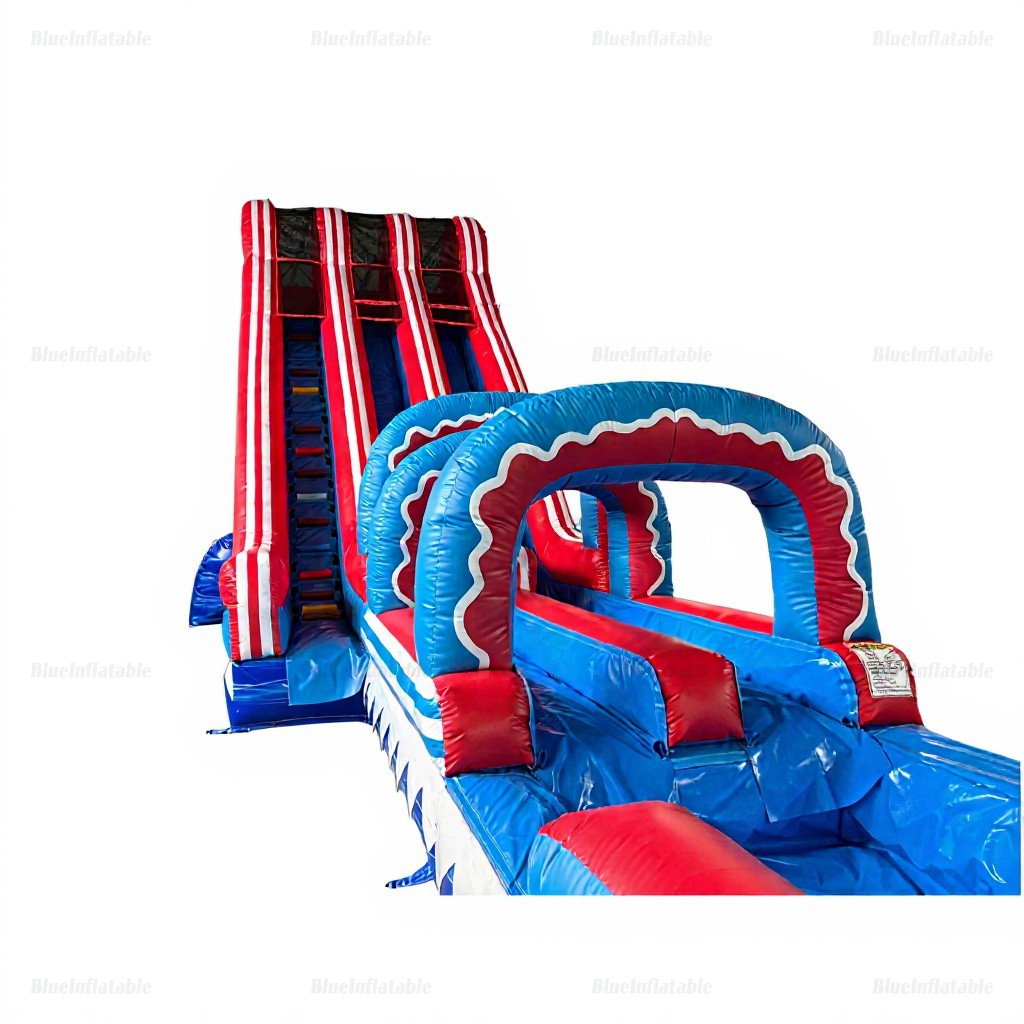 Large Inflatable Water Slide with Pool for Parties - Image 11