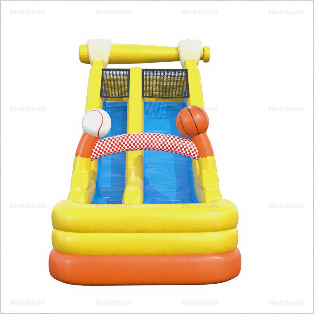 Sports Inflatable Water Slide with Basketball & Baseball for Pools - Image 5