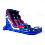 Stars & Stripes Inflatable Water Slide for Adults Rental