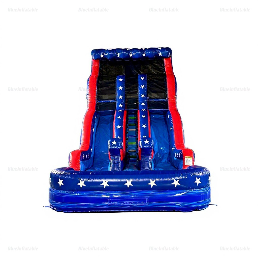 Stars & Stripes Inflatable Water Slide for Adults Rental - Image 5