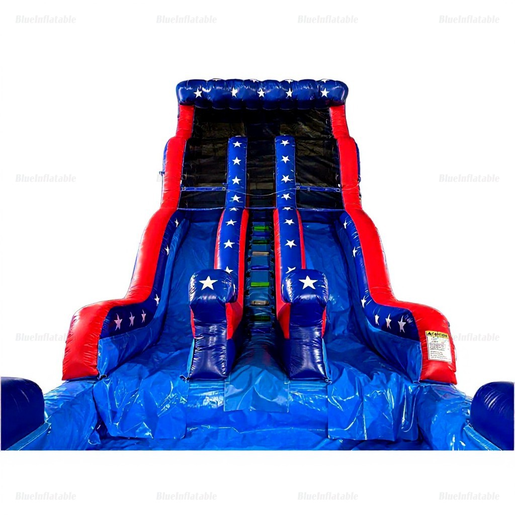 Stars & Stripes Inflatable Water Slide for Adults Rental - Image 10