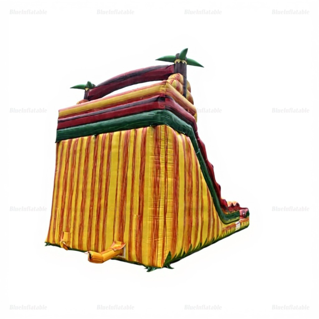 Sunny Fun Commercial Double Water Slide with Splash Pool - Image 3