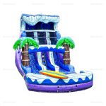Surf Beach Commercial Inflatable Water Slide & Pool