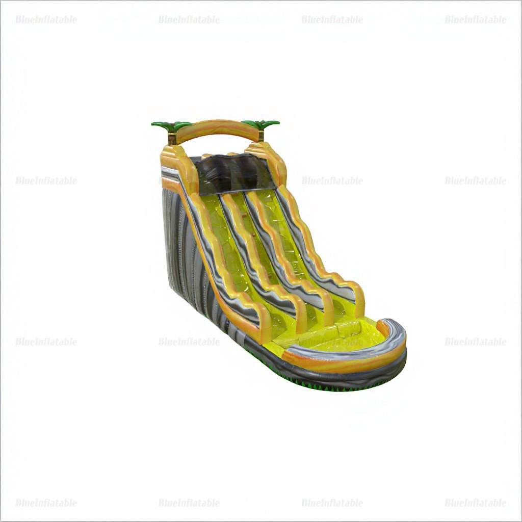 Palm Tree Inflatable Water Slide & Pool - Image 5