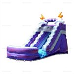 Thunder Commercial Inflatable Water Slide with Pool