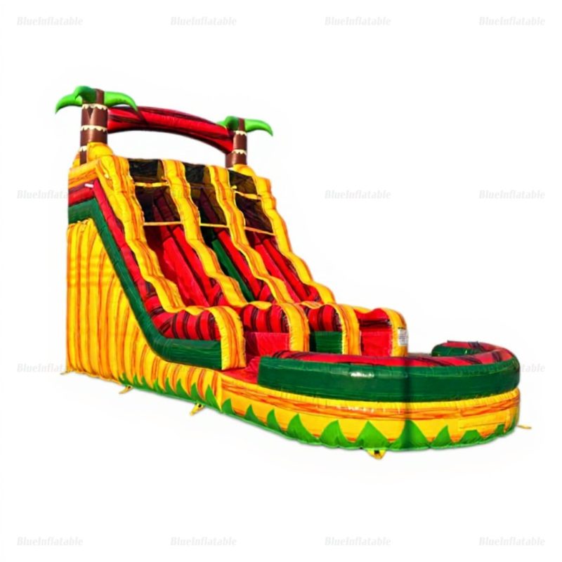 Tropical Breeze Inflatable Pool Water Slide Rental