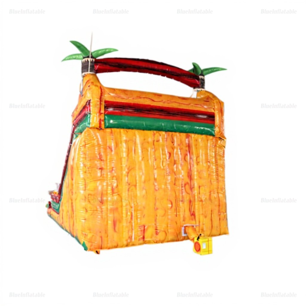 Tropical Giant Inflatable Water Slide with Pool Combo - Image 9