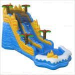Tropical Inflatable Water Slide & Splash Pool Rental