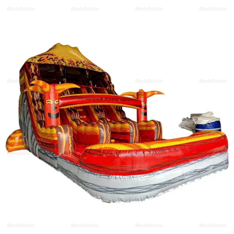 Volcano Hybrid Inflatable Water Slide & Pool Rental